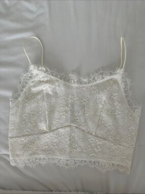 BKE Cream Lace Camisole